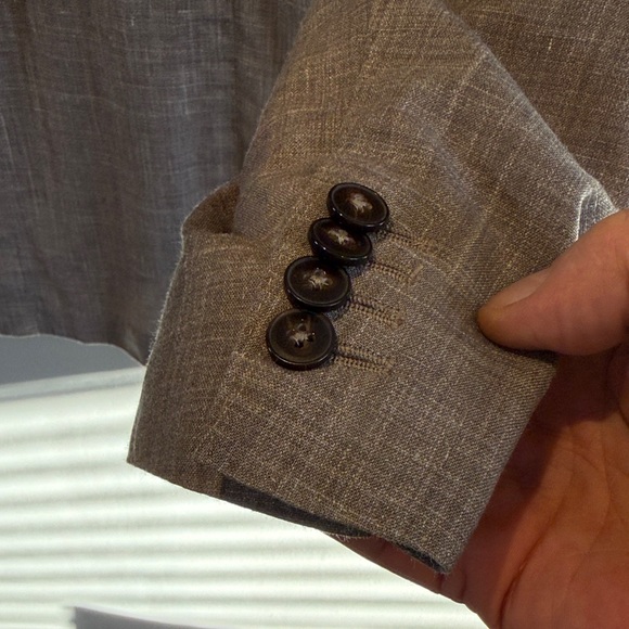 Luigi Bianchi Mantova Charcoal Blazer - Picture 8 of 8